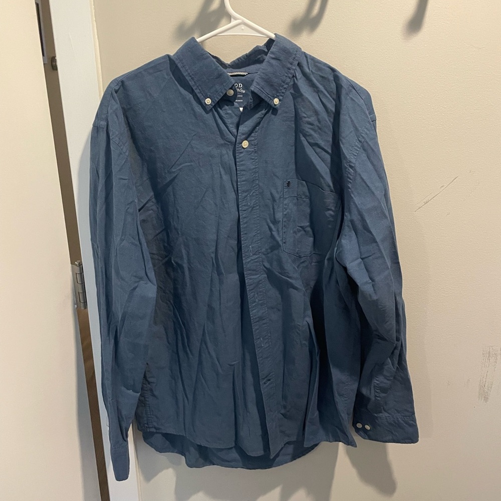 Bundle of Izod Casual Blue Button-Down Shirt